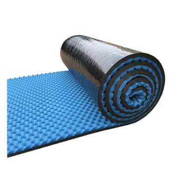 Imagem de Painéis de espuma à prova de som, painéis de espuma acústica à prova de som de caixa de ovo, painéis acústicos para casa, escritório, sala de gravação, estúdio (espessura: 50 mm/2", azul)