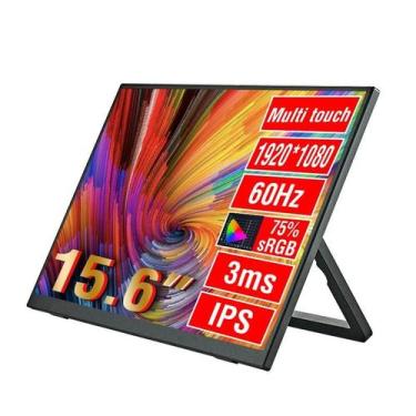 Imagem de Monitor Portátil Touch Anmite De 15,6 Polegadas 1080P HDR 169 Para Xbo