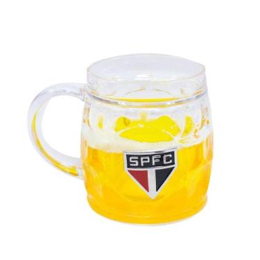 Imagem de Caneca Cerveja Base Grossa 400Ml  São Paulo - Mileno