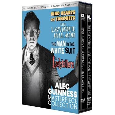 Imagem de Alec Guinness: Masterpiece Collection [Kind Hearts and Coronets | The Lavender Hill Mob | The Man in the White Suit | The Ladykillers] (4KUHD)