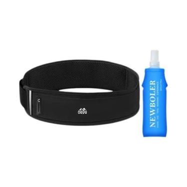 Imagem de Bolsa De Cintura Unissex Para Corrida Com Suporte Para Hidratação E Ce