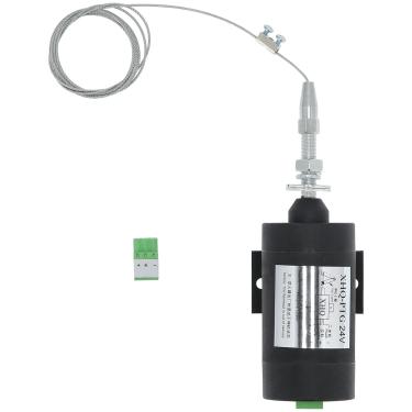 Imagem de FTVOGUE Válvula Solenóide de Desligamento de Combustível 24V, Solenóide de Parada do Motor Em Aço Inoxidável ABS para Grupo Gerador, Controle de Desligamento Eficiente Com Tempo de Ação ≤2s,