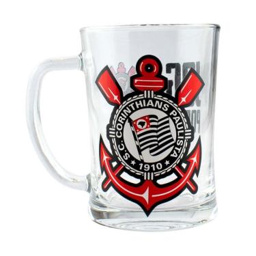Imagem de Caneca De Vidro Gigante 650ml - Corinthians-Unissex