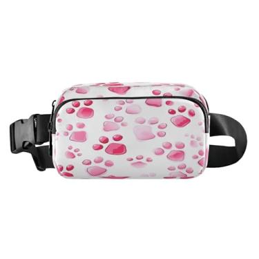 Imagem de CEBUGI Pochetes de caminhada para homens e mulheres, pochetes modernas resistentes à água com cinto ajustável para treino, viagem, corrida