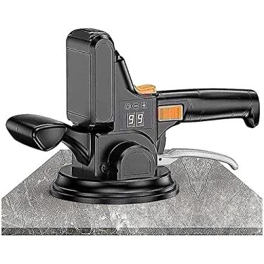 Imagem de Máquina de colocação de azulejos, levantador a vácuo para a colocação perfeita de azulejos - placas de cerâmica - grés fino - granito, mármore e vidro - ventosa a vácuo com função vibratória