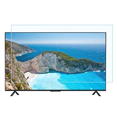 Imagem de uhyOHF Protetor de tela de TV antiluz azul de 43-65 polegadas, filme universal antirreflexo à prova de poeira antiarranhões, alivia a tensão ocular, superfície fosca sem bolhas / 65 pol. 1440 x 809 mm
