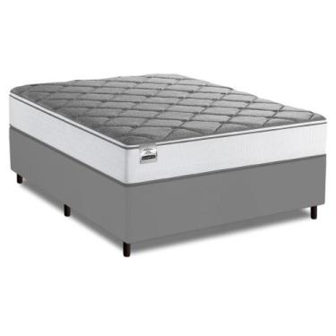 Imagem de Cama Box King Real Max Force Softgel 193x203x65cm - Suporta até 200 kg