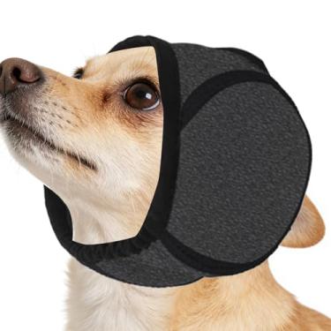Imagem de Capa de orelha para cães, protetores de ouvido com cancelamento de ruído, envoltório de orelha de cachorro | para fantasia de inverno e Natal, buldogue francês, chihuahua, animal de estimação