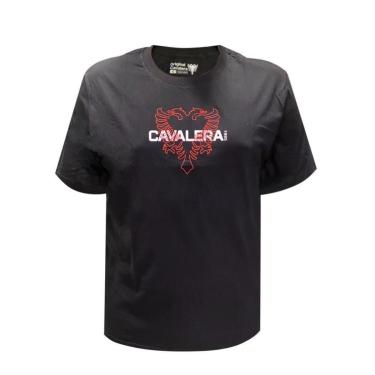 Imagem de Camiseta Cavalera Indie Overlapping Logo Preta-Masculino
