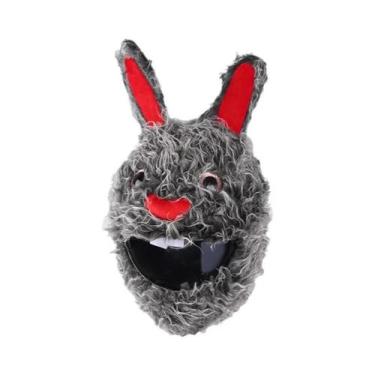 Imagem de Capa Protetora De Capacete De Pelúcia Fluffy Para Motocicleta, Proteçã