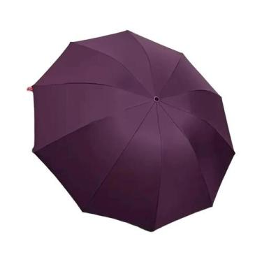 Imagem de Guarda-chuva Grande De Dupla Utilização Para Homens E Mulheres Proteçã