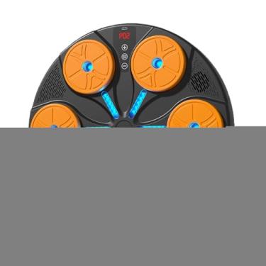 Imagem de Boxe Musical,8 Modos Com Alvo Interativo Inteligente | Com Iluminação RGB e Montagem na Parede Boxe Musical de Soco - Para Adultos Mulheres Casa Academia Exercício Físico Indoor