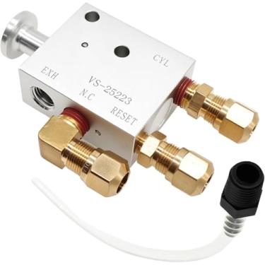 Imagem de Válvula de reposição automática de 3 vias de freio de reboque adequada para substituição Hendrickson VS-25223 VS-25224 TRVS25224 334-1846 171.H754