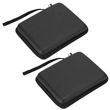 Imagem de Cryfokt 2 PCS Saco de Armazenamento Rígido Protetor à Prova de Choque para Máquina Host 2DS, Estojo Portátil Com Laço para Consoles de Jogos, Adequado para Viajantes e Jogadores, Material EVA