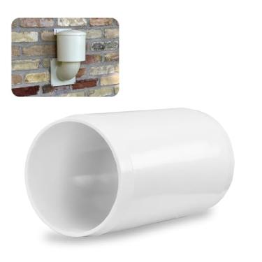 Imagem de Acessório de extensão de ventilação de secador compatível com fechamento de ventilação de secadora de economia de energia 21000, conector de ventilação de parede para estende o comprimento da