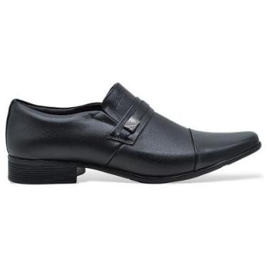 Imagem de Sapato Social Jota Pe Air Bag Couro Conforto Slip On Macio-Masculino