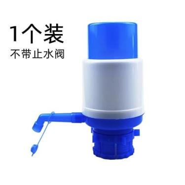 Imagem de Bomba de Água Barril Dispositivo Pressão Manual Doméstico Pura à Mão para Uso Diário em Casa Fácil Usar Conveniente e Alta Durabilidade