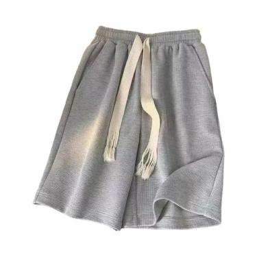 Imagem de Bermuda Masculina Leve E Respirável Para Basquete E Fitness, Casual Co