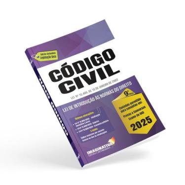 Imagem de Código civil 2025 + lei de introdução as normas do direito - Imaginati