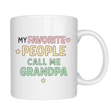 Imagem de EZCLASSY - Caneca My Favorite People Call Me - Caneca de café com citação pastel fofa para tia, vovó, avô, mãe - presente significativo para o dia das mães, dia dos pais, aniversário e apreciação da