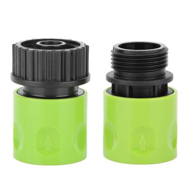 Imagem de Sluffs 2 Peças 3/4 De Polegada Macho Mangueira Torneira Adaptadores Adaptadores De Mangueira De Jardim Simples Sem Vazamento Fêmea Acessórios Para Conexões De Mangueira De Jardim(American Standard)