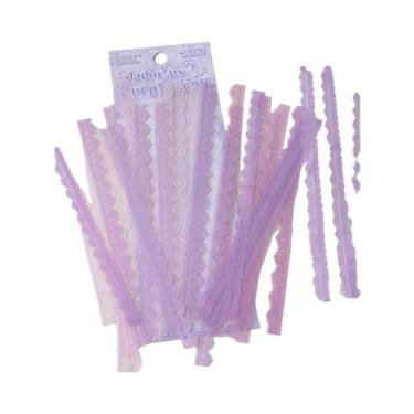 Imagem de Adesivos Autoadesivos De Renda Floral Pastel 40pcs Vintage Para Scrapb