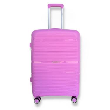 Imagem de MALA DE VIAGEM MEDIA POLIPROPILENO RODINHAS CADEADO PREMIUM-Unissex