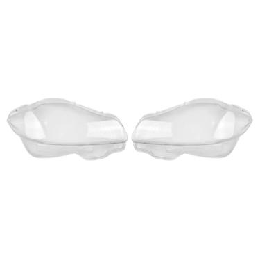 Imagem de Compatível com jaguar xj xjl 2010 2011 2012 2013 2014 2015 2016 2017 2018 peças de reposição do carro abajur farol dianteiro do carro lente(2pcs Left and Right)