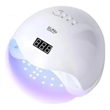 Imagem de Cabine Unha Profissional Com Sensor Led Uv Secagem Gel Acrigel Esmalte