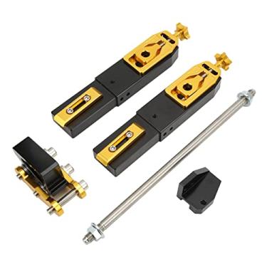 Imagem de KIMISS Kit de Extensão de Garfo Traseiro de Motocicleta, 7 Peças, Liga de Alumínio Cnc para Grom Msx125-pré-montado e Fácil Instalação