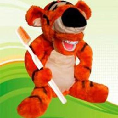 Imagem de Fantoche Ortodôntico de Tigre com Bandas - Macromodelos