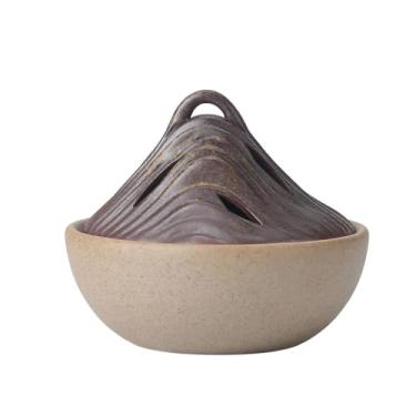 Imagem de Queimador de incenso para uso doméstico, sândalo, madeira de ágar, forno de aromaterapia, cerimônia de chá, ornamentos de cerâmica zen, suporte para queimador de incenso