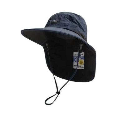 Imagem de Chapéu De Verão Com Proteção UV, Secagem Rápida, Aba Larga, Malha Resp