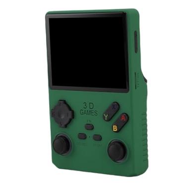Imagem de Generic Console de Jogos Portátil Com 45 Emuladores Tela HD de 3,5 Polegadas para Colecionadores de Jogos retrô (Verde Escuro)