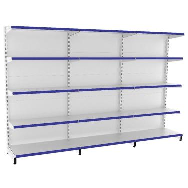 Imagem de Gôndola Parede Prateleira Lateral 1 Inicial + 2 Continuação