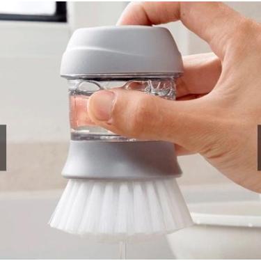 Imagem de Escova De Limpeza Multiuso Com Dispenser Para Detergente - Clink