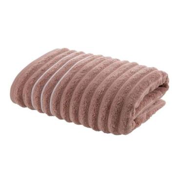 Imagem de Toalha rosto wave - 50 x 70 - rosa seco - corttex