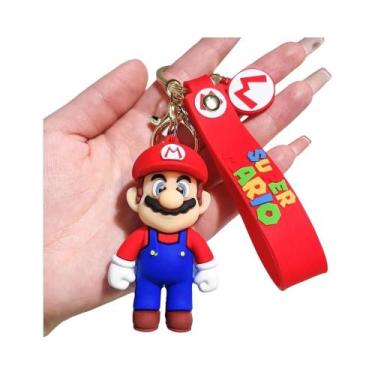 Imagem de Conjunto De Chaveiros De Anime Com 19 Estilos: Mario Bros, Luigi, Toad