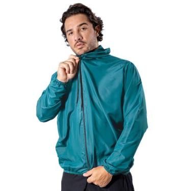 Imagem de Corta Vento impermeável Jaqueta treino corrida com capuz - genérico, R