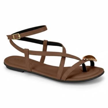 Imagem de Sandália de Dedo Feminina Beira Rio Rasteira Confortável Original -, C