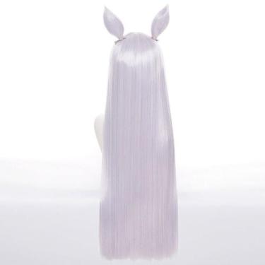 Imagem de Peruca de cosplay Prettys Derbys Golds Ships Fantasia de anime 68 cm -