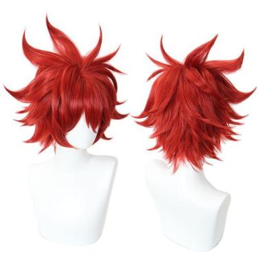 Imagem de Peruca Cosplay SK8 Infinitys Rekis para cabelo sintético 30cm - yiweis