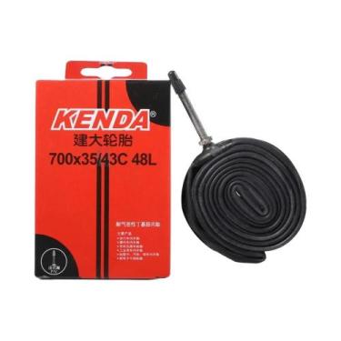 Imagem de Câmara De Ar Para Bicicleta 700C 2 Peças KENDA Válvula Schrader Presta