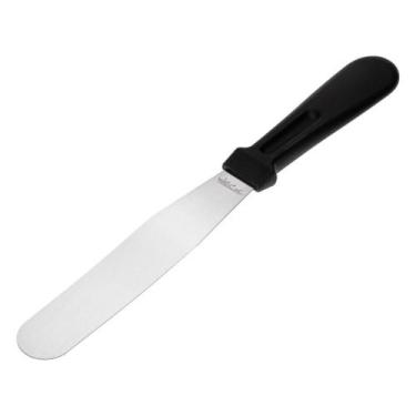 Imagem de Espatula de Confeiteiro Inox alisar massas e bolos 15cm Weck
