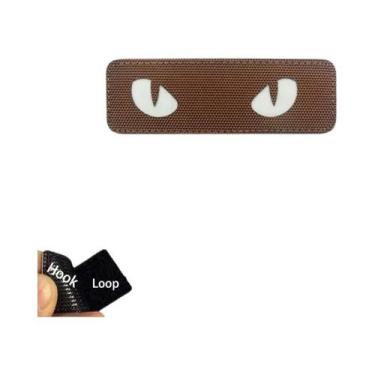 Imagem de Emblemas Reflexivos De Olhos De Gato Que Brilham No Escuro, Distintivo