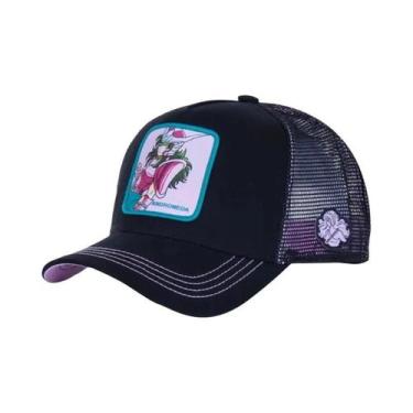 Imagem de Boné Trucker Unissex Ajustável Anime Saint Seiya Com Tela Respirável P