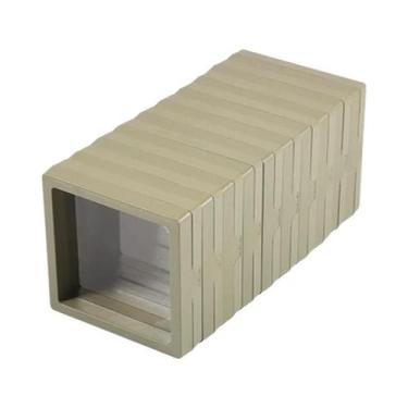 Imagem de Pacote Com 10 Suportes Portáteis 3D Flutuantes Para Joias, Estojo Orga