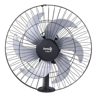 Imagem de Ventilador Parede Preto 50cm Bivolt Turbo - Loren Sid