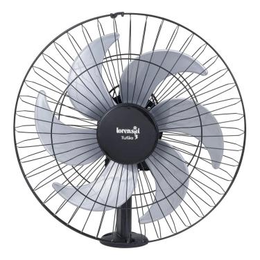 Imagem de Ventilador Parede Preto 50cm Bivolt Turbo - Loren Sid