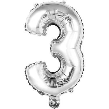 Imagem de Balão 40 Números Metalizado Aniversário Festa Decorações - CRGFESTAS, 